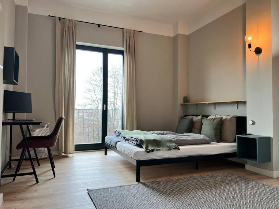 Appartamento Loft 7 15Min Hbf 2Br Smart Tv Wifi Lipsia Esterno foto