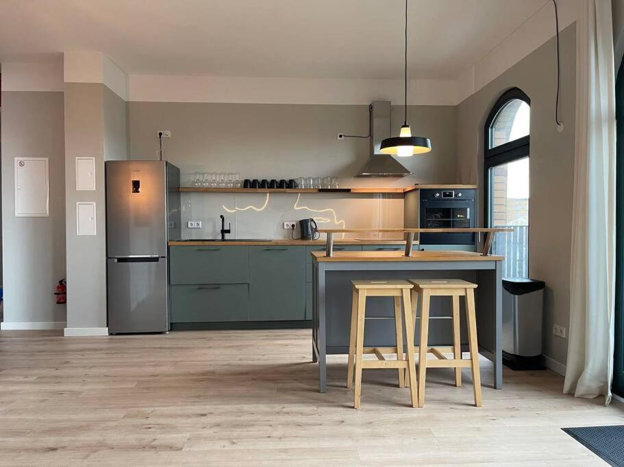 Appartamento Loft 7 15Min Hbf 2Br Smart Tv Wifi Lipsia Esterno foto