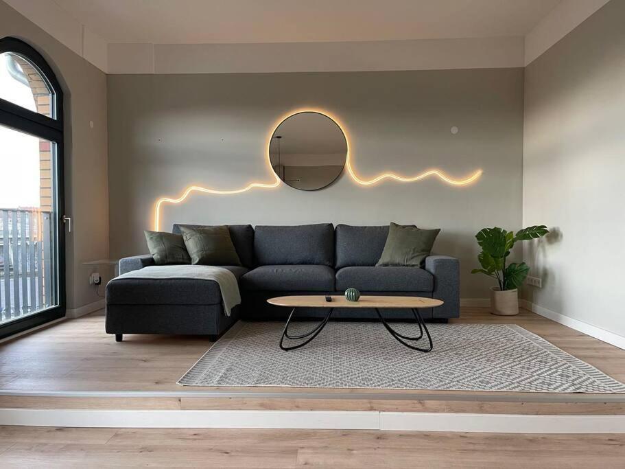 Appartamento Loft 7 15Min Hbf 2Br Smart Tv Wifi Lipsia Esterno foto